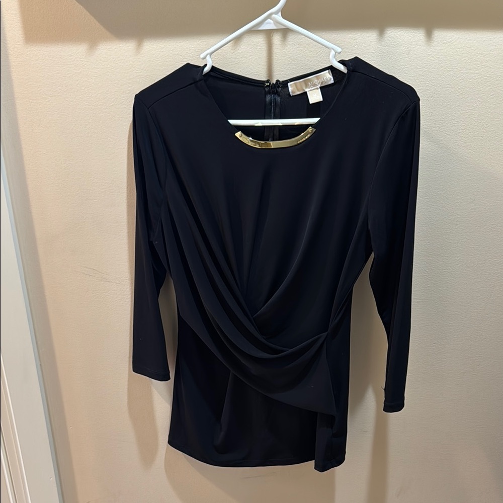 Elegant Black Women's Top